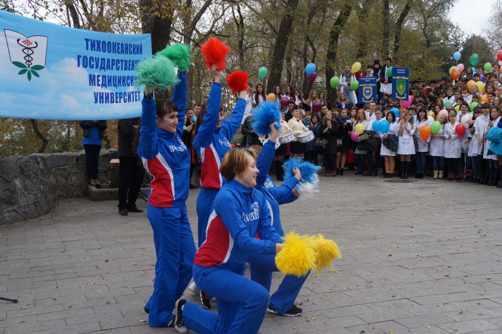 Группа поддержки ТГМУ, Фото с места события собственное