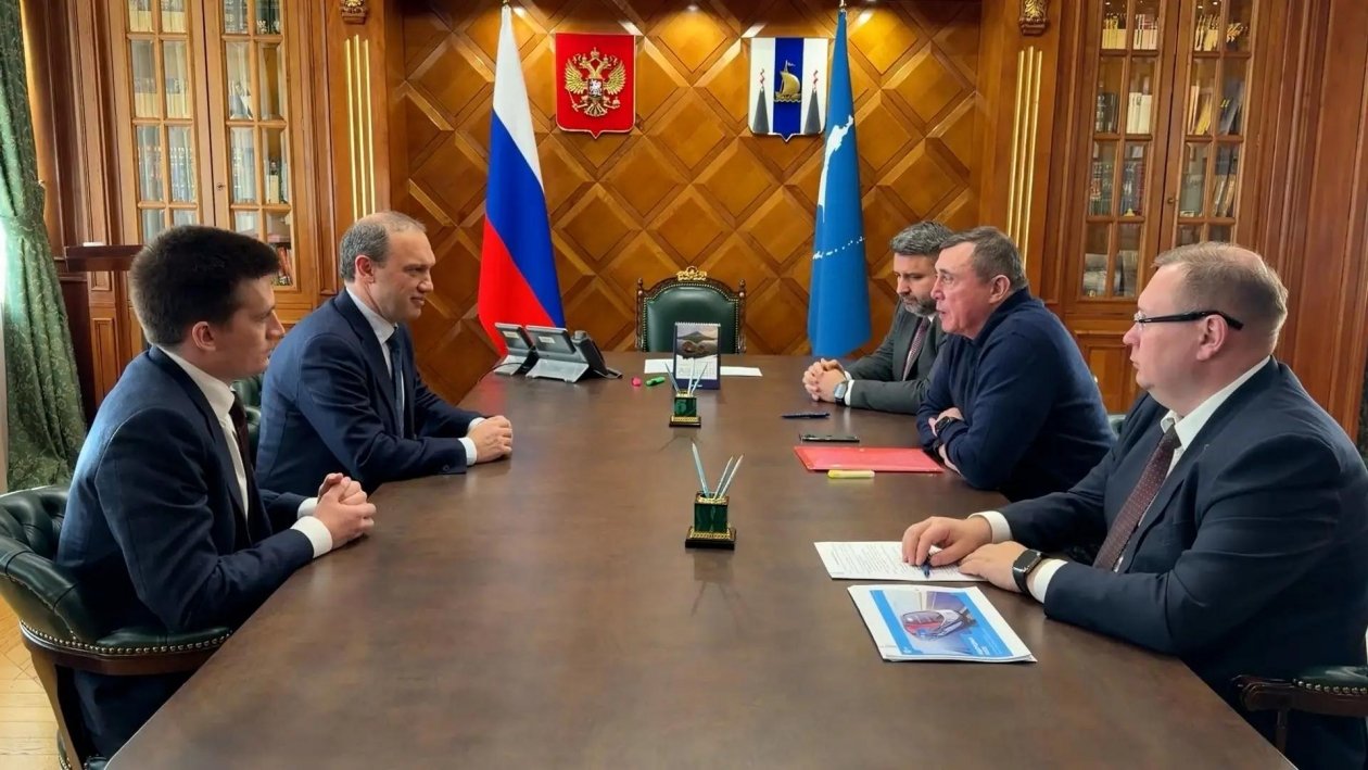 Встреча в правительстве Сахалинской области пресс-служба правительства Сахалинской области