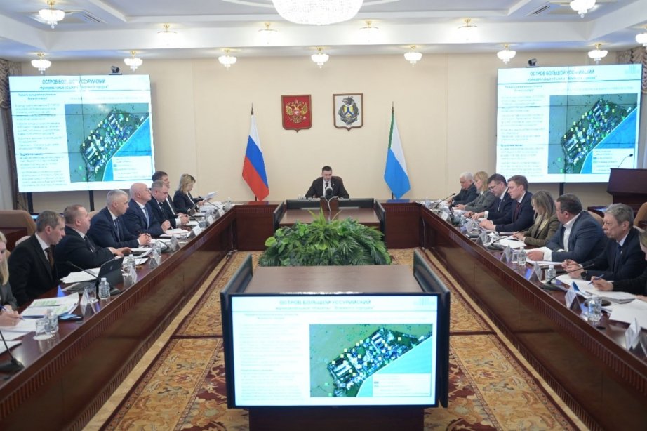 Совещание по развитию Большого Уссурийского острова Вячеслав Реутов