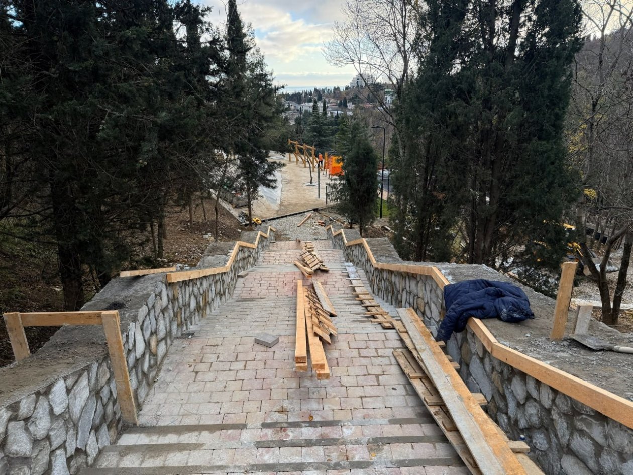 Парк пока не сдали Соцсети Я. Павленко