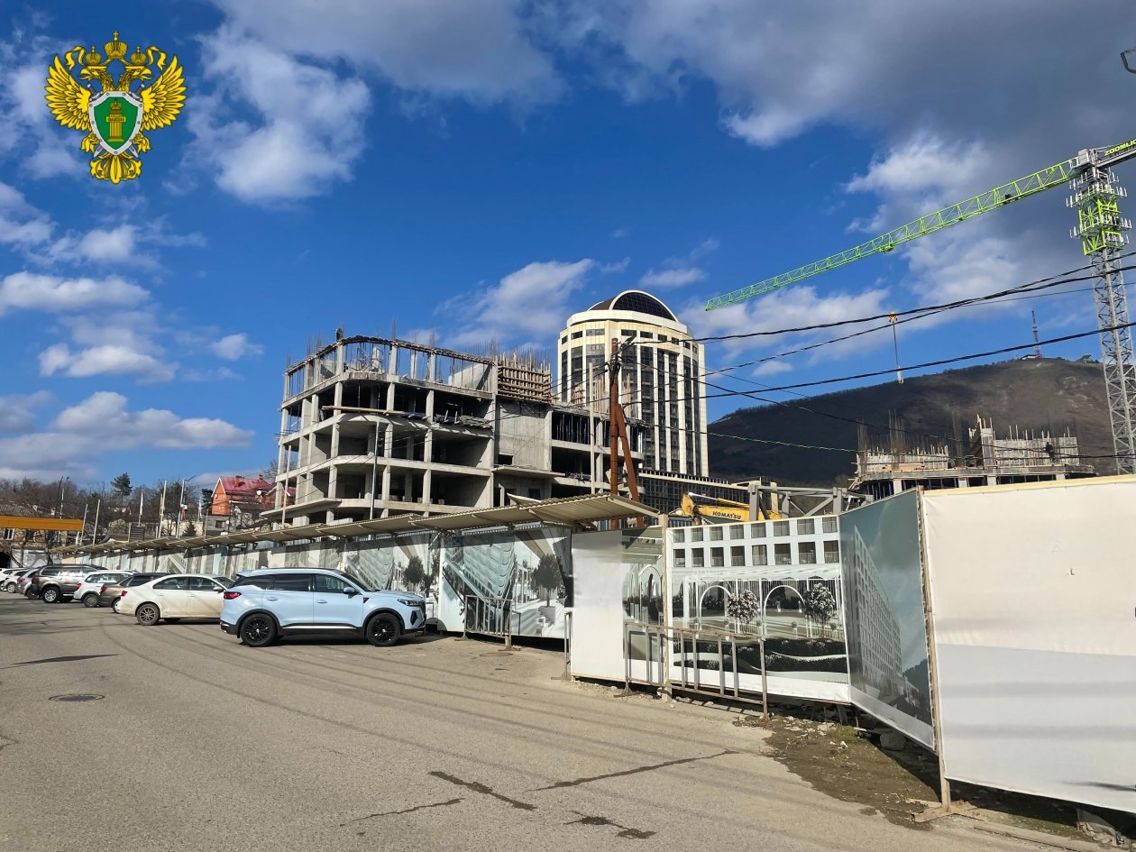 Строительство высотки в зоне памятника истории  запретили в Пятигорске пресс-служба прокуратуры Ставрополья