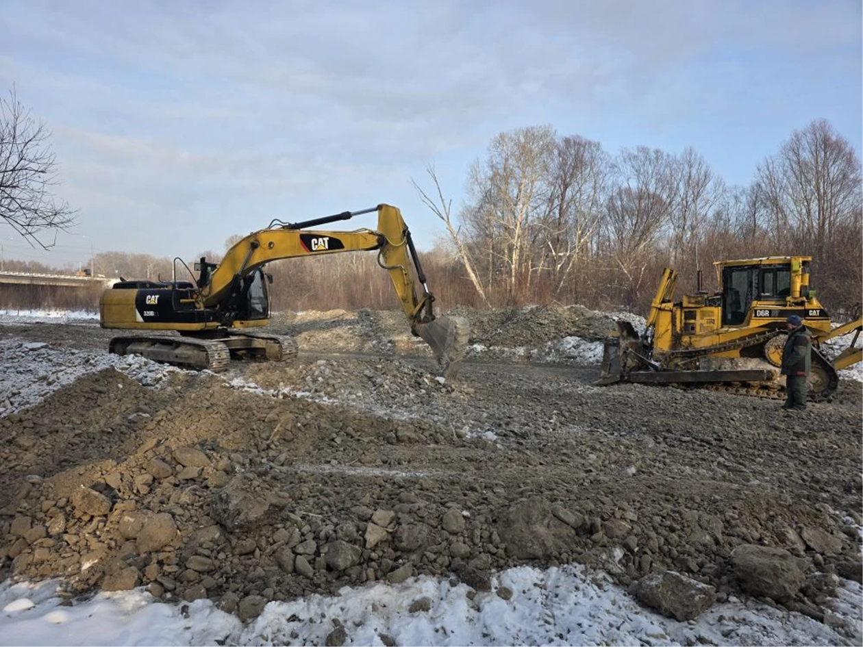 В Хабаровском крае расчищают русло реки Силинка с опережением графика Предоставлено пресс-службой Росводресурсов