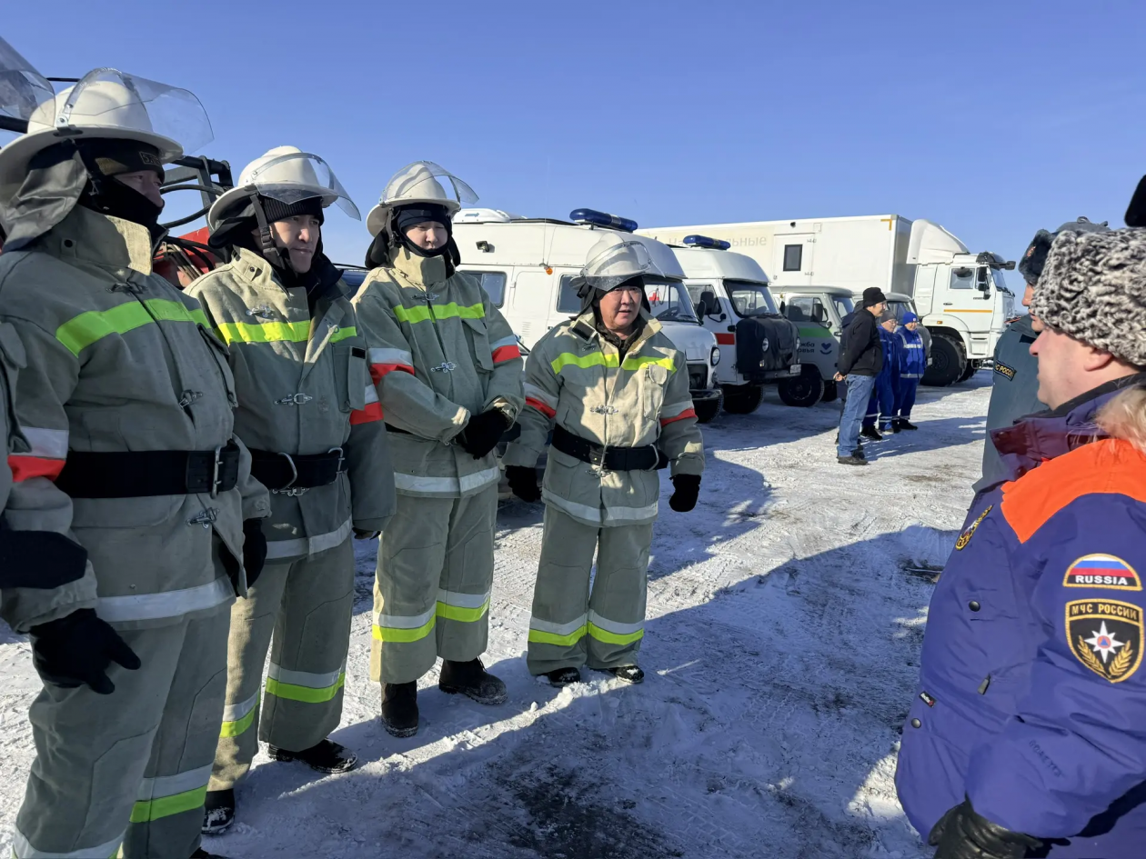В Намцах Якутии состоялись командно-штабные учения МЧС России к весеннему паводку YakutiaMedia