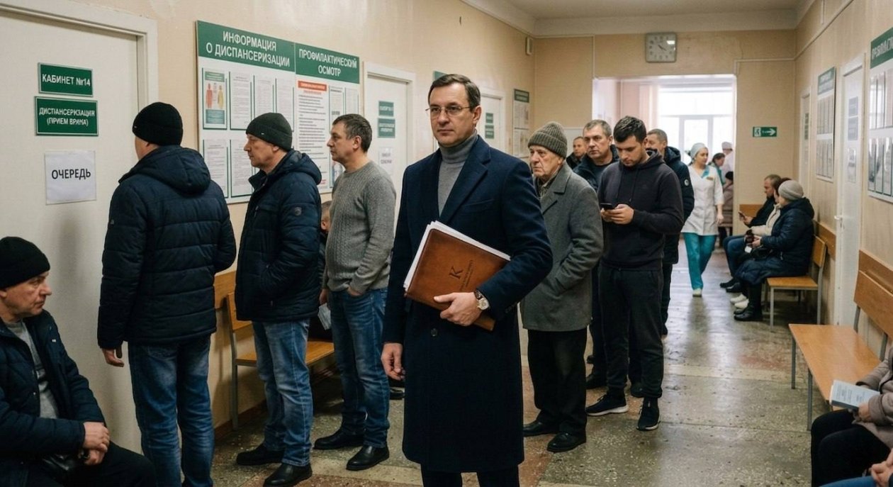 Очередь на диспансеризацию ИА Nakhodka.Media