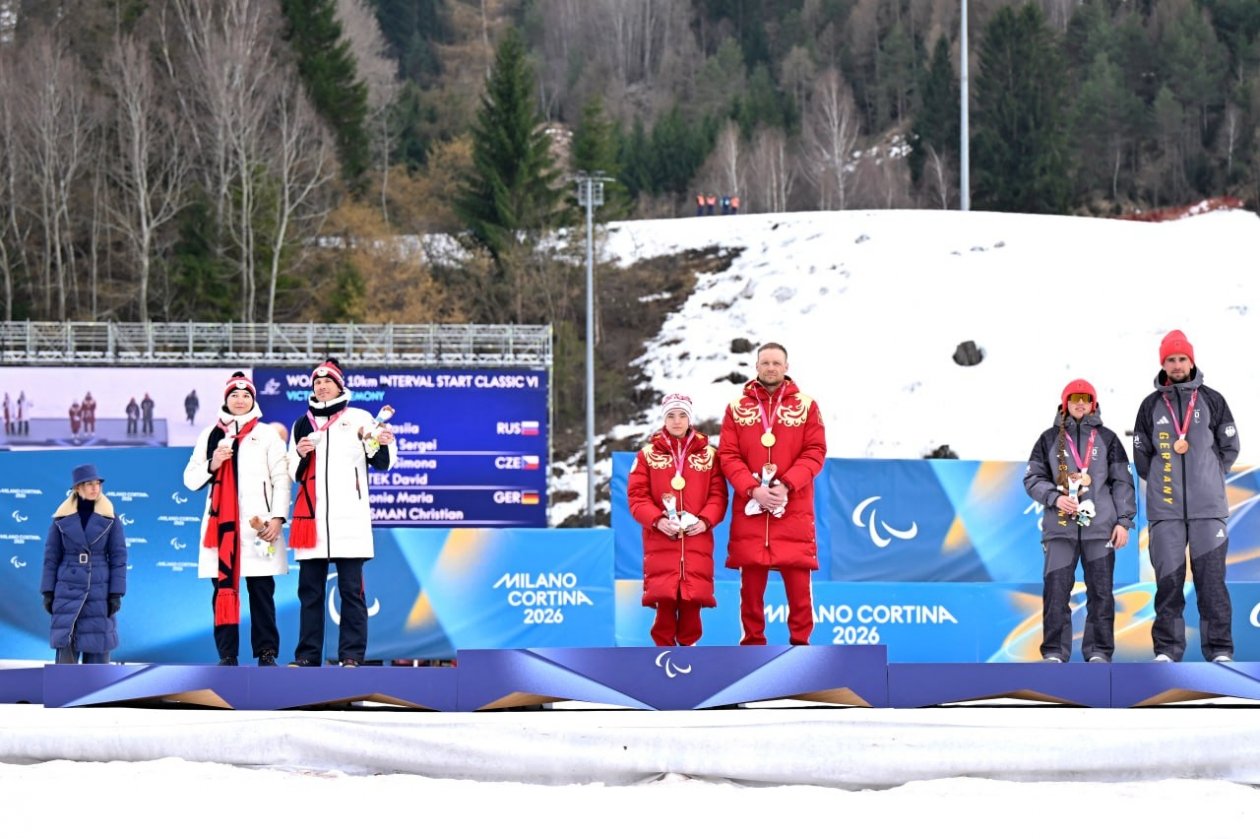 Россия завоевала еще два золота на Паралимпиаде-2026 