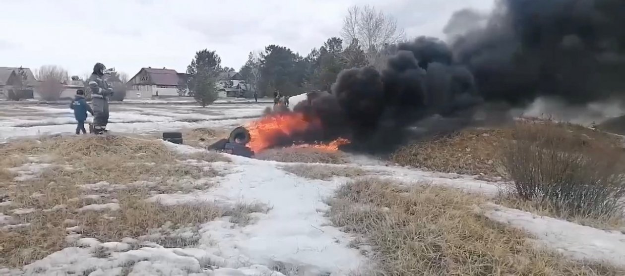 Учения кадр из видео