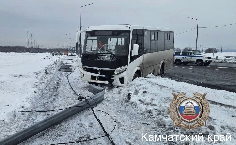 Кадры с места ДТП Госавтоинспекция по Камчатскому краю