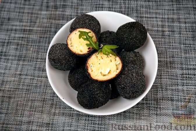 Творожные пончики локма: хруст мака, нежность творога - секрет уютного завтрака по-башкирски russianfood.com