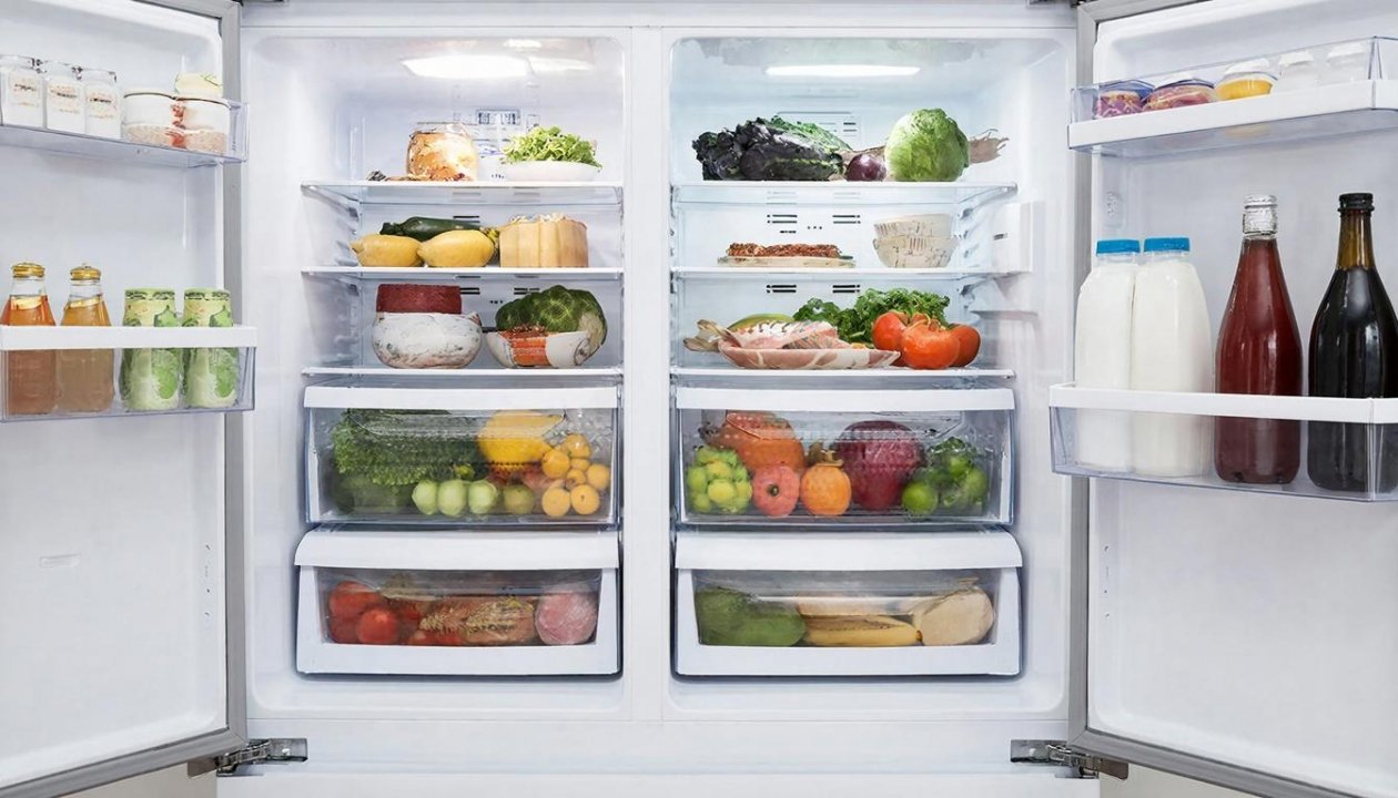 Холодильник с едой ИИ GigaChat (18+)