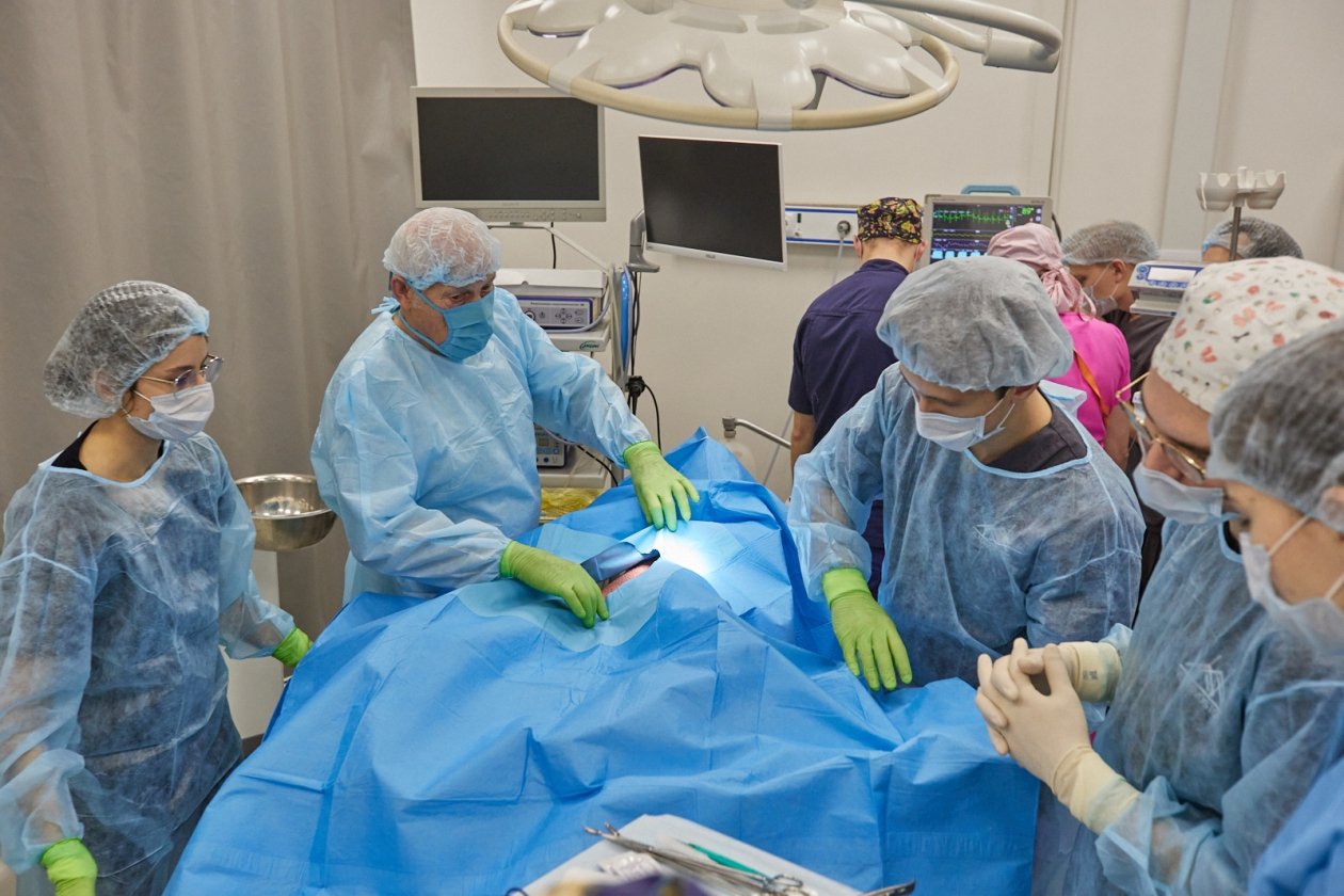 Врачи, врачи студенты, медицина, медицинский институт, больница, операция Дмитрий Осипчук, ИА PrimaMedia.ru