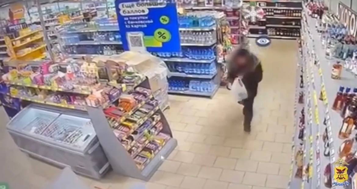 Момент кражи Кадр из видео