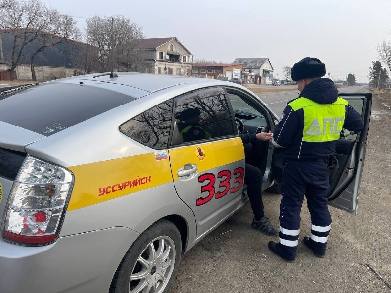 Полиция провела рейды &quotТакси&quot Tg-канал (18+) полиции Приморья