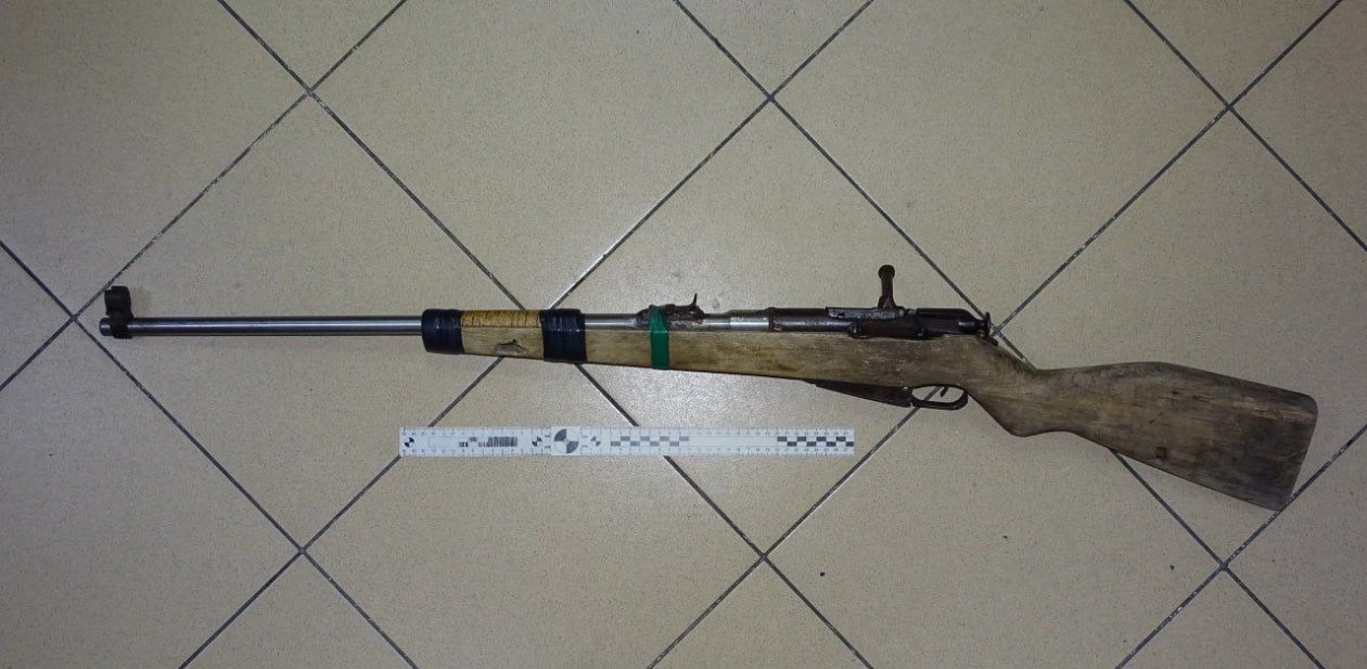 Винтовка Мосина пресс-службы ЛУ МВДТ по Забайкалью