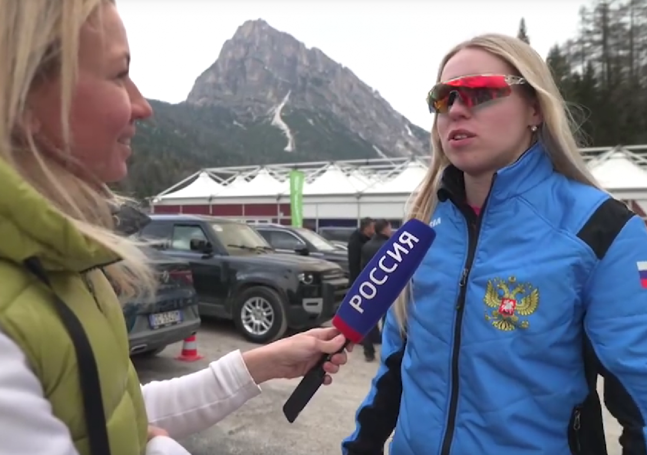 Уроженка Байкальска завоевала четвертую медаль Паралимпийских зимних играх Скриншот видео из соцсетей