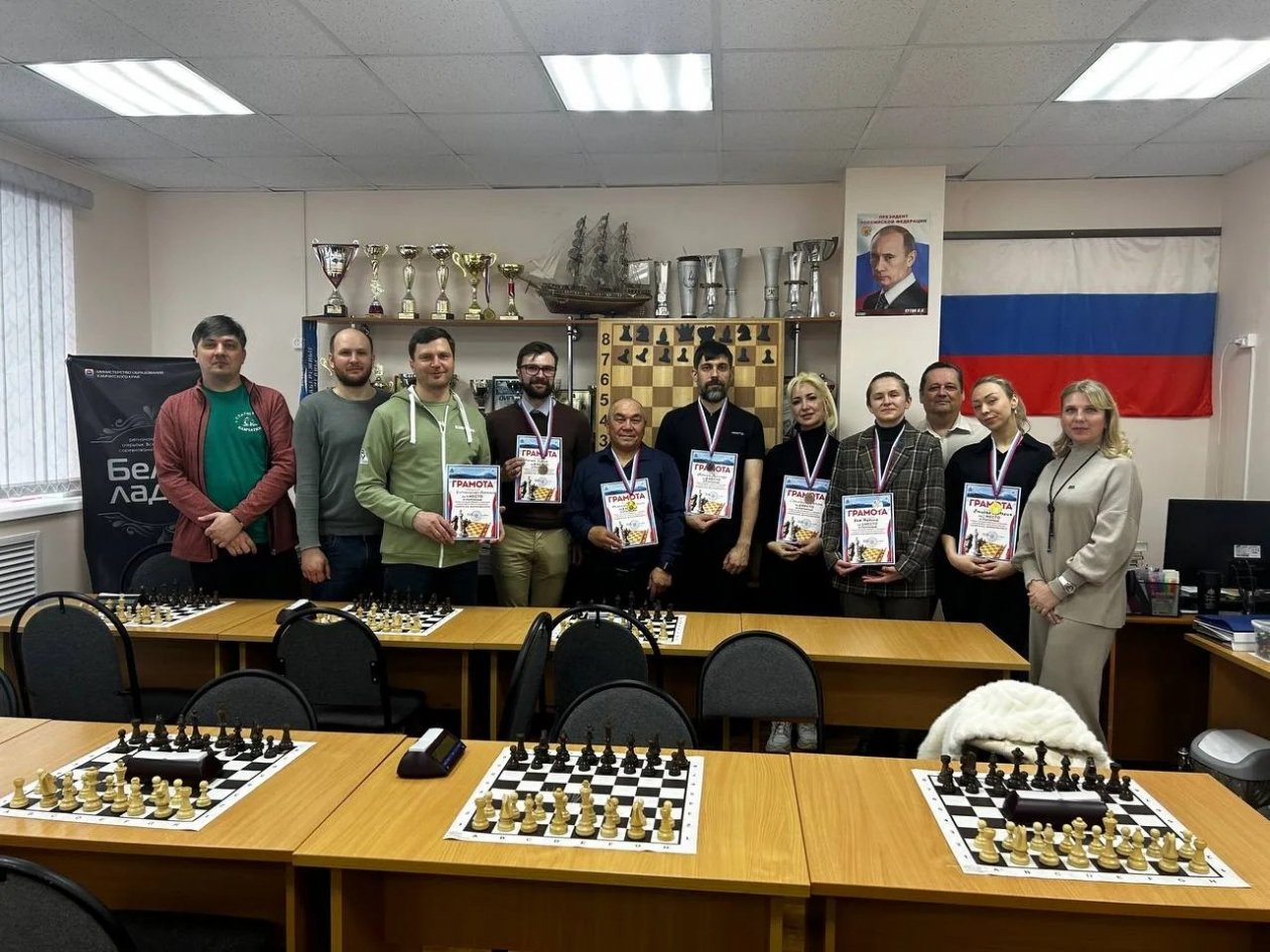 Участники шахматной спартакиады пресс-служба минспорта Камчатского края