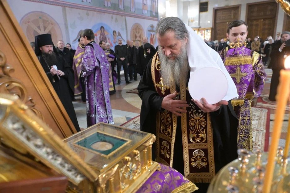 Ковчег с мощами святителя Иннокентия Московского Пресс-служба правительства Хабаровского края