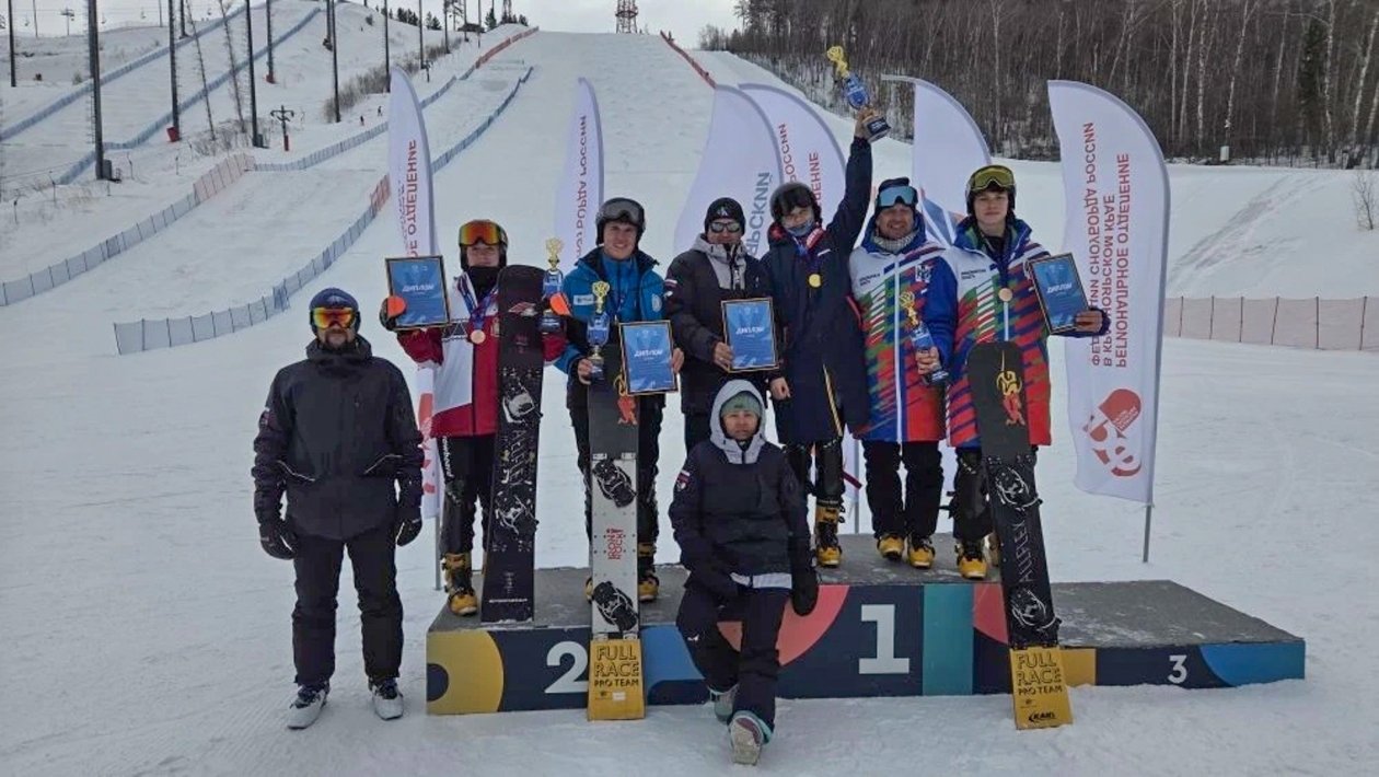 Сахалинец взял серебро на Спартакиаде по сноуборду пресс-служба министерства спорта Сахалинской области