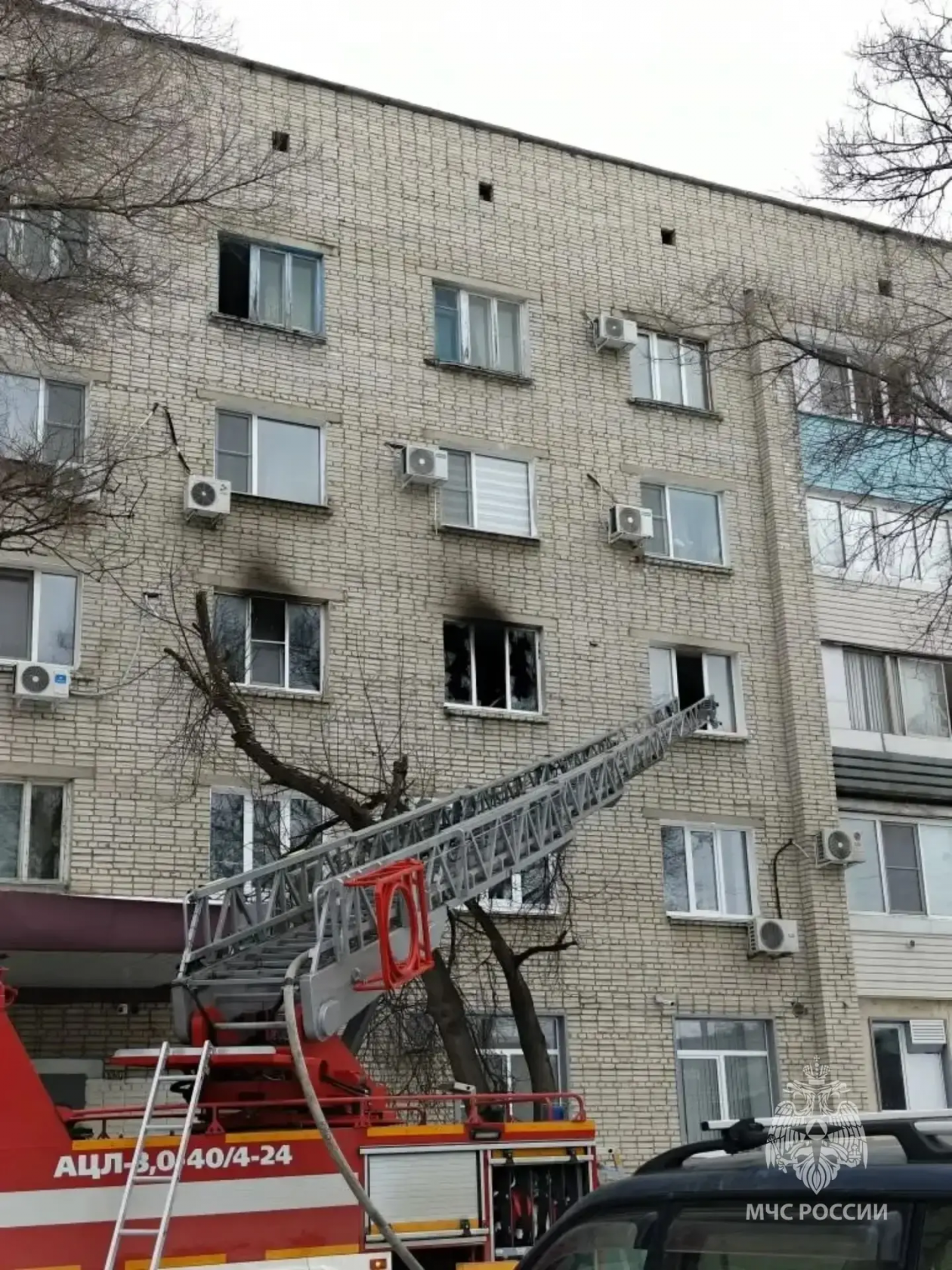 Пожар Предоставлено пресс-службой ГУ МЧС России по Хабаровскому краю