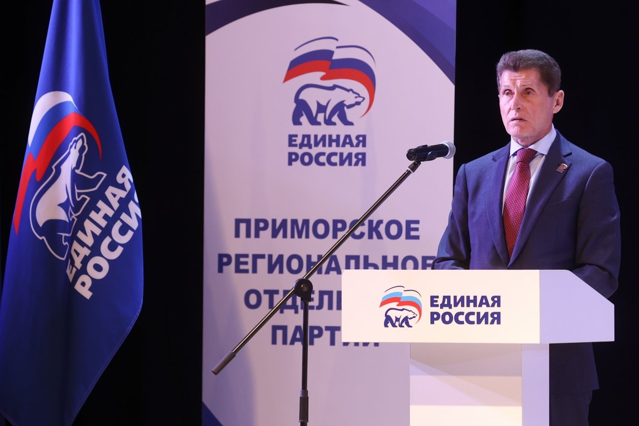 Губернатор Приморья Олег Кожемяко