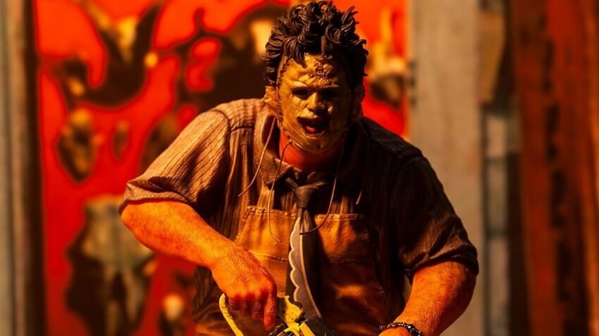 Кадр из фильма “Техасская резня бензопилой” (18+)