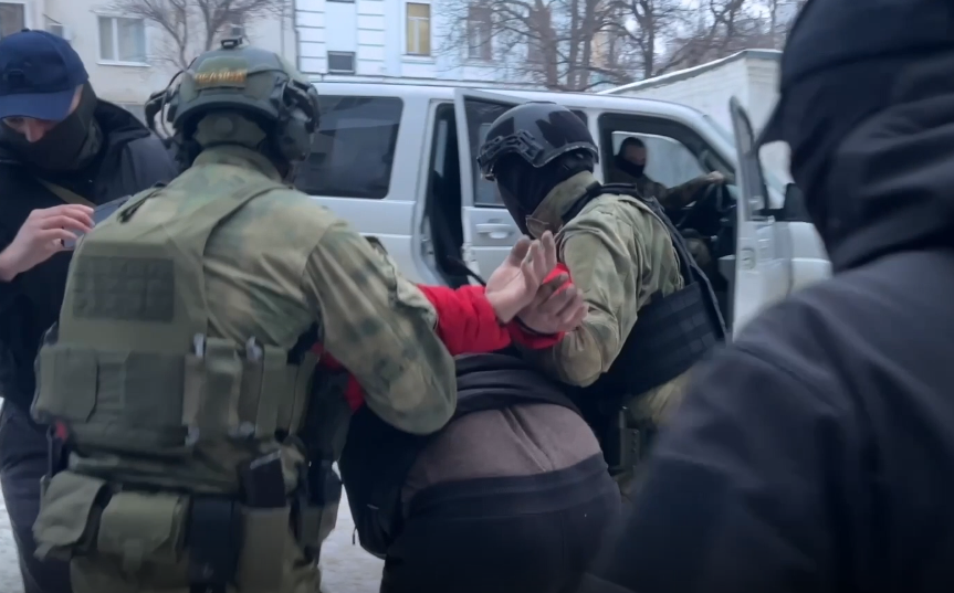 Кадр из видео ЦОС ФСБ РФ