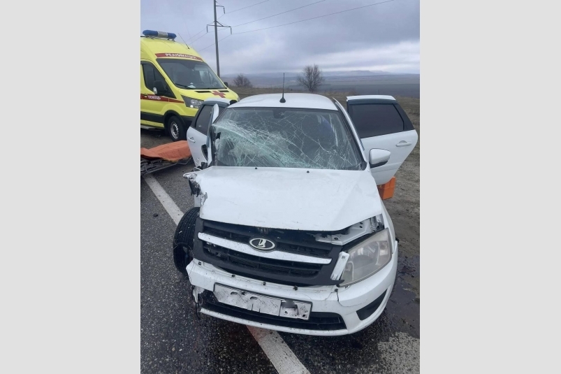 Три автомобиля столкнулись на подъезде к Ставрополю Госавтоинспекция Ставрополья