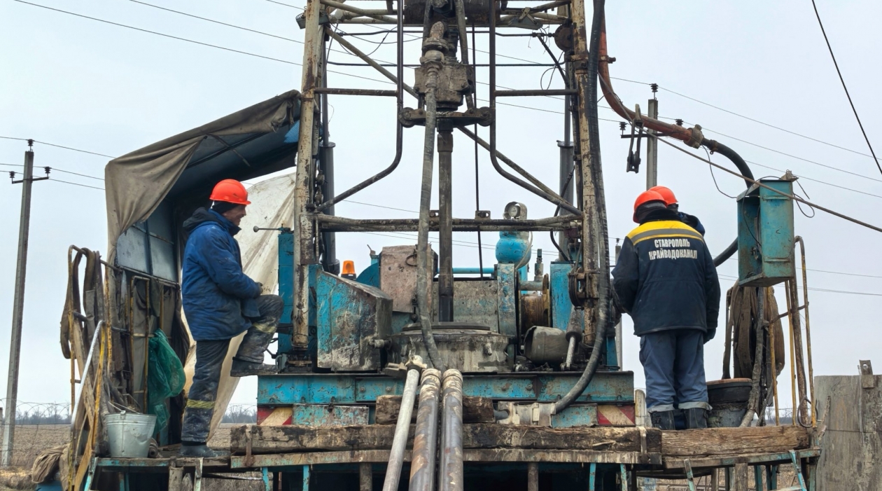 Водоснабжение Георгиевска и Минвод усилят новой скважиной на месторождении к лету пресс-служба &quotСтаврополькрайводоканала&quot