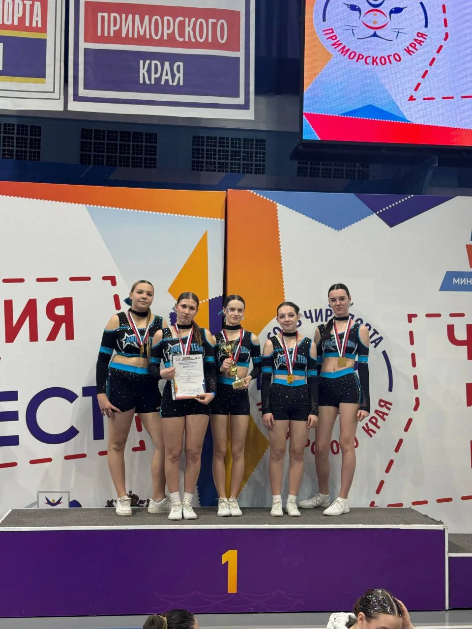 предоставлено клубом чирлидинга и акробатики «Unical team club»