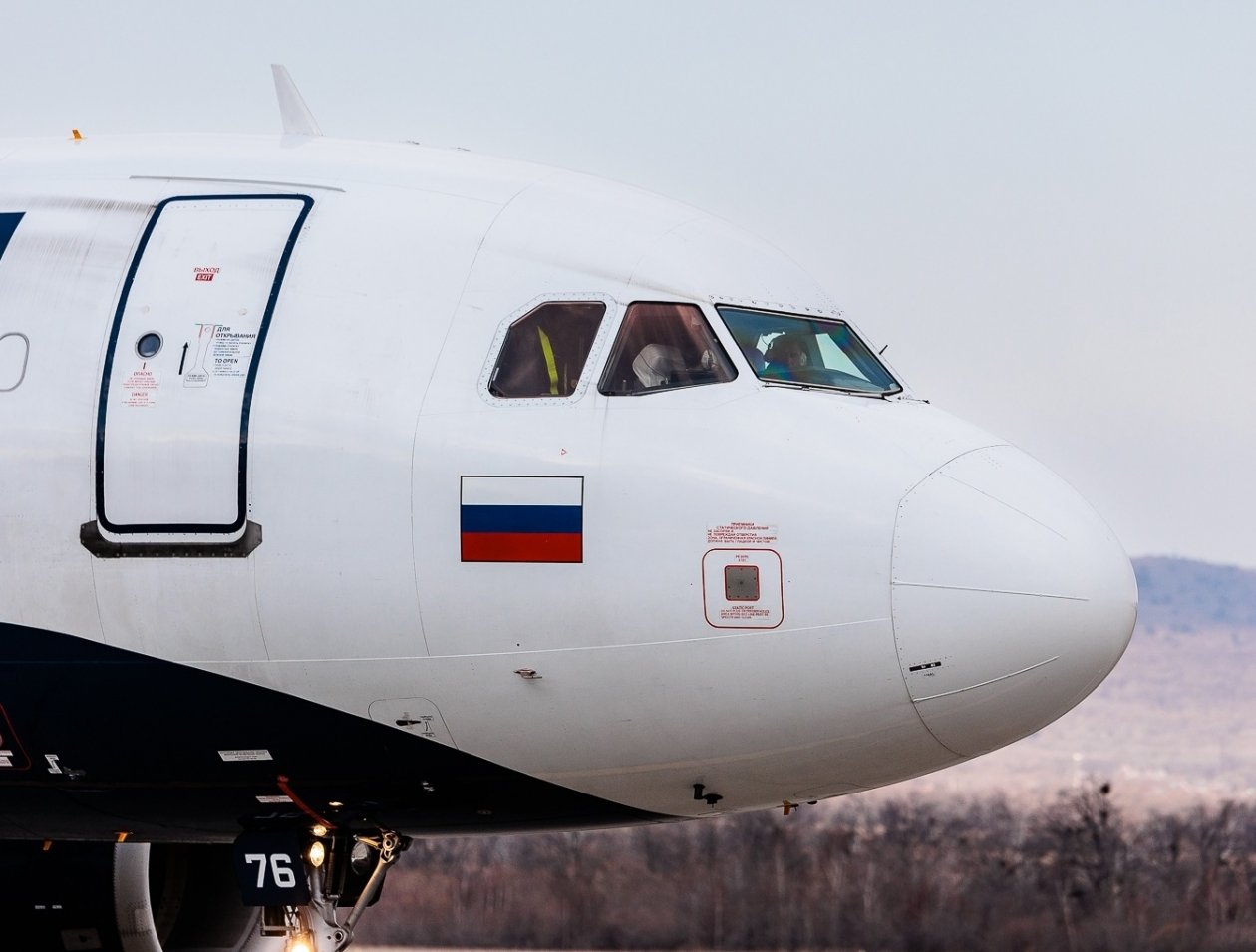 Cамолет в аэропорту Владивостока Евгений Кулешов, ИА PrimaMedia