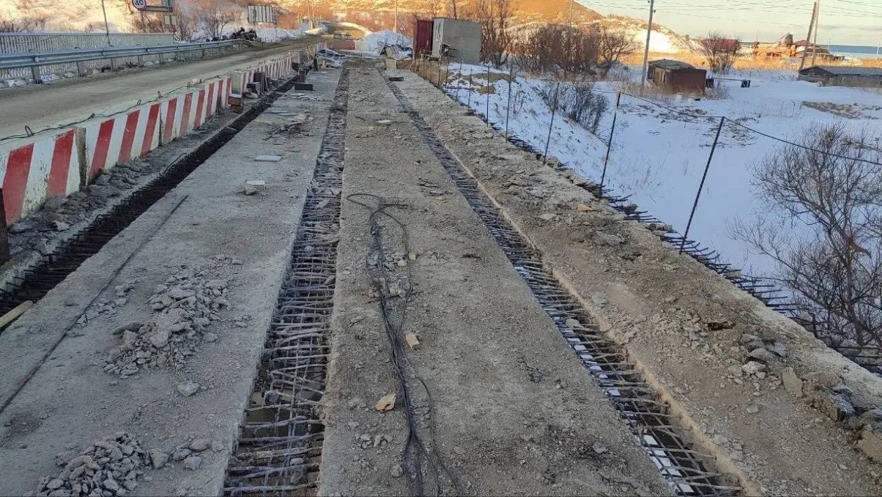 Мост через реку Новоселку в Томаринском районе отремонтируют к осени - минтранс пресс-служба минтранса Сахалинской области