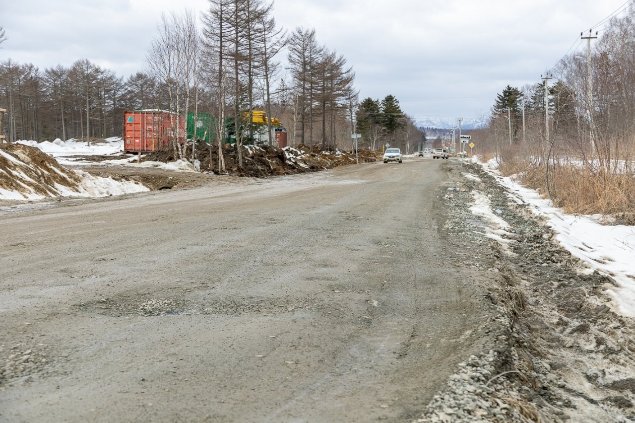Дорожные службы Южно-Сахалинска приводит в порядок грунтовые дороги пресс-служба мэрии города