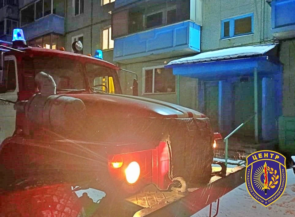 Многоквартирный дом горел в городе Сковородино ГУ МЧС России по Амурской области