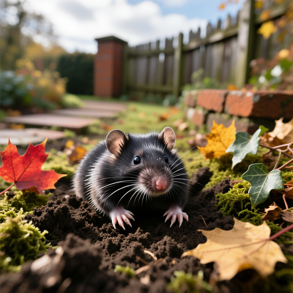 Кладу по 2 штуки в каждую нору - и кроты сбегают с участка как ошпаренные за неделю: без химии и жестокости Qwen