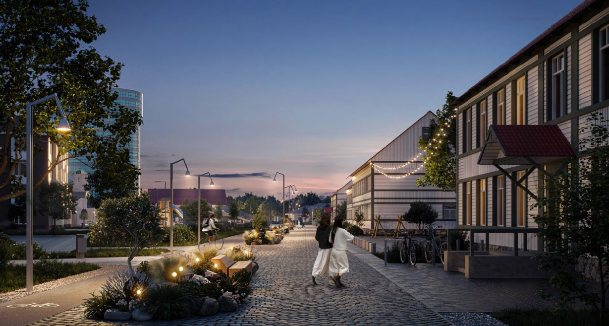 Слайд из дизайн-проекта обновленного центра Петропавловска-Камчатского Официальный сайт Камчатского края