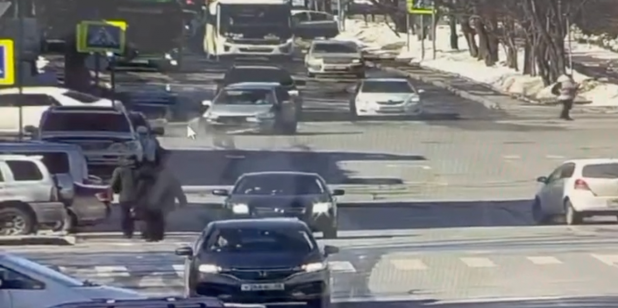 Момент ДТП скриншот