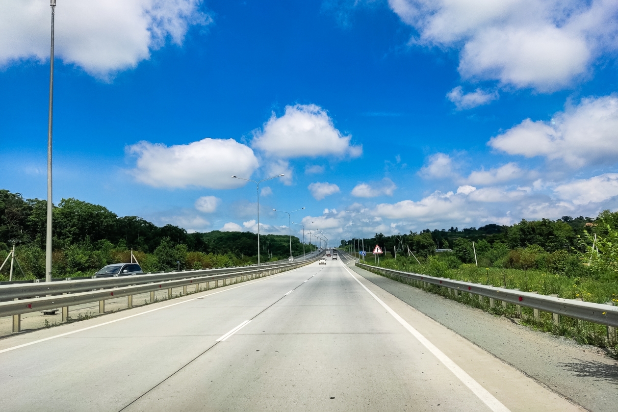 дорога, трасса, автомагистраль, Приморье, путешествие, объездная до Смоляниново, дорога на Находку ИА PrimaMedia