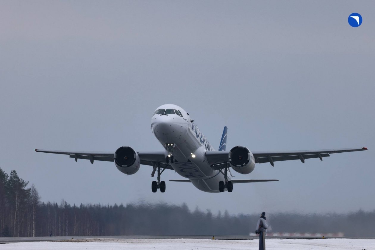 ОАК опубликовала впечатляющие кадры МС-21 на испытаниях в условиях обледенения Пресс-служба Объединенной авиастроительной корпорации