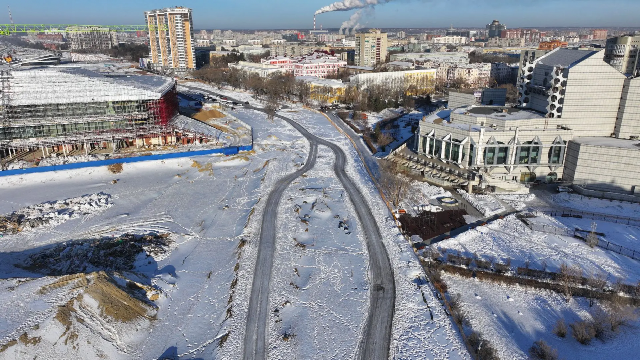 К лету на Краснофлотской появится новая двухполосная дорога министерство транспорта и дорожного хозяйства Амурской области