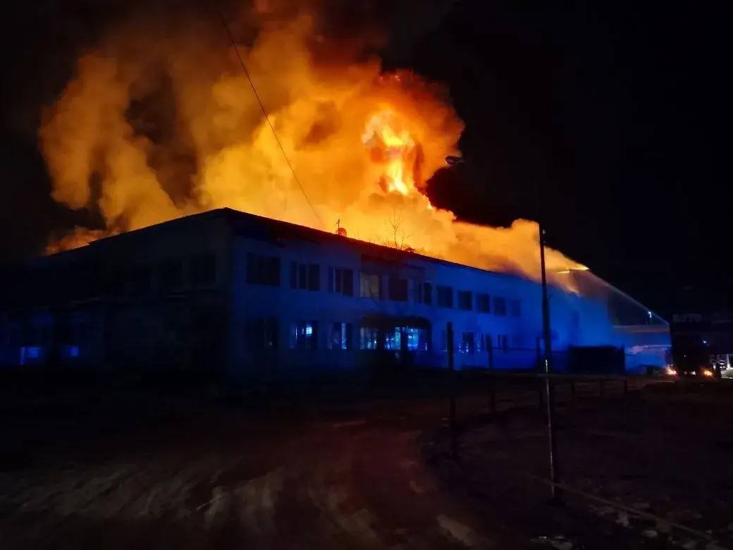 Торговый центр горел ночью в Бурятии прокуратура Бурятии