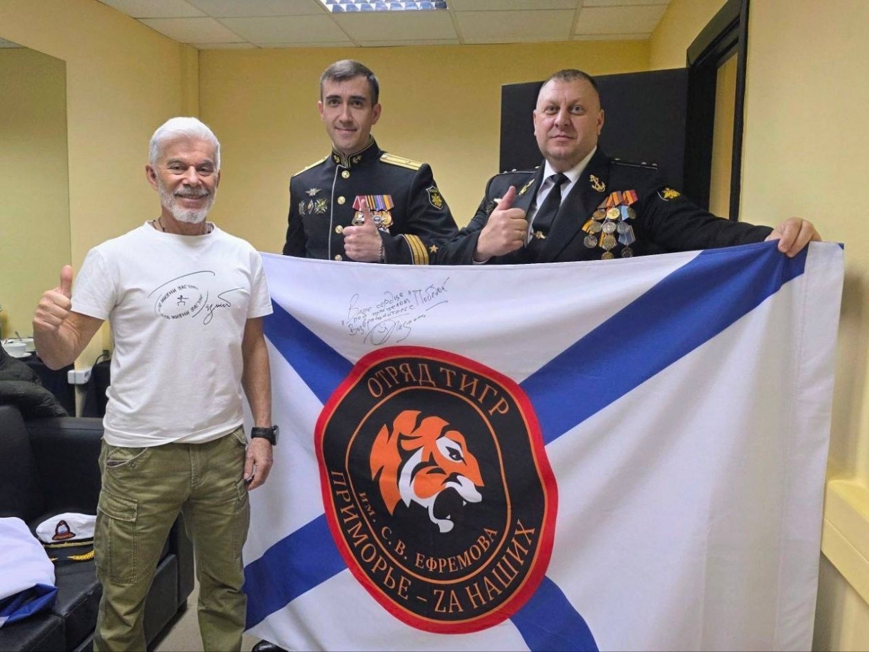 Олег Газманов пожелал удачи и скорейшего возвращения бойцам &quotТигра&quot и морпехам Приморья Телеграм-канал (18 ) &quotДобровольческое движение &quotТигр&quot