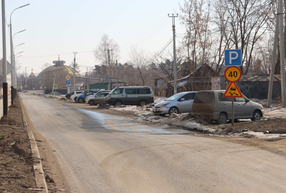 В Хабаровске завершается реконструкция улицы Выставочной Пресс-служба администрации Хабаровска