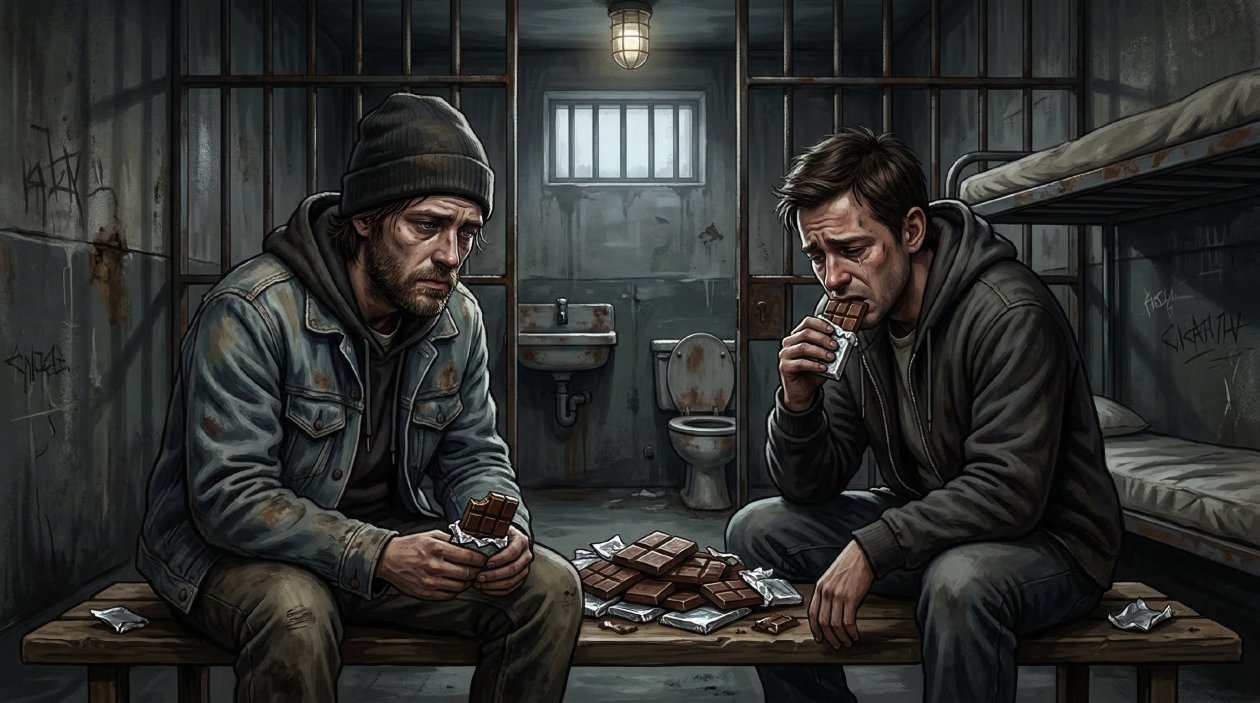 В Саянске двое местных жителей получили реальные сроки за кражу 33 шоколадок Kandinsky by Sber AI (18+)