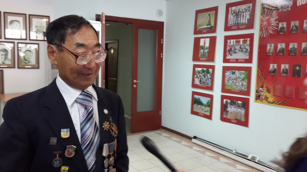 Бегуна-экстремала Петра Наумова чествовали в Якутии, Фото с места события собственное