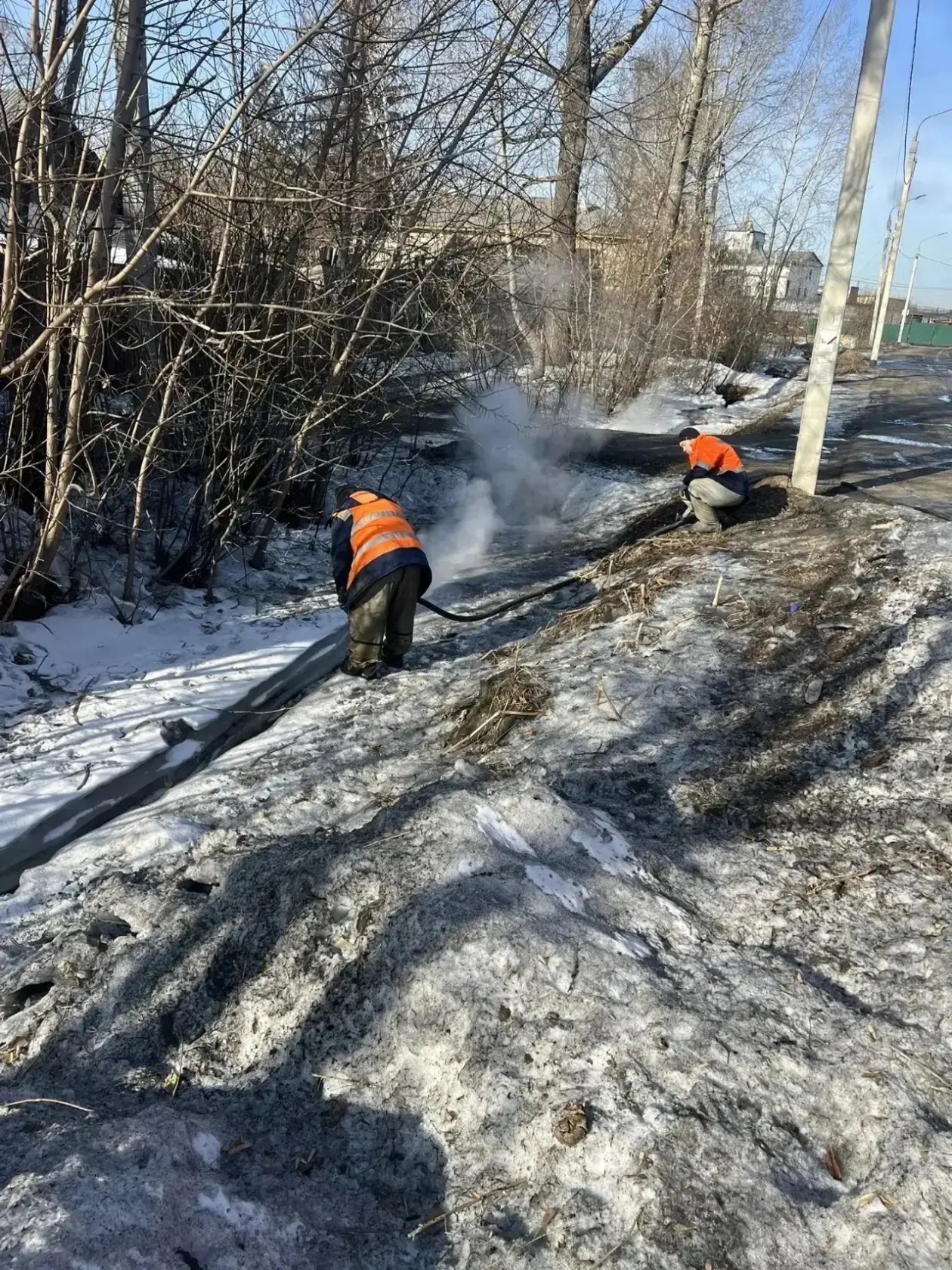 Талые воды администрация Иркутска