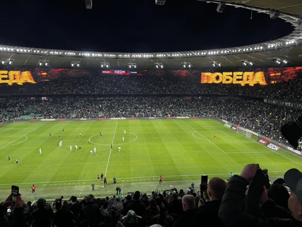 Мэр Наумов поздравил ФК &quotКраснодар&quot с яркой победой Пресс-служба ФК &quotКраснодар&quot