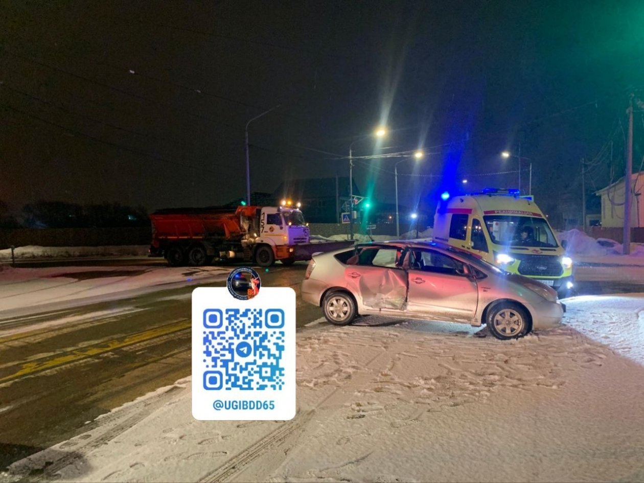 Два человека пострадали в ДТП в Южно-Сахалинске пресс-служба Госавтоинспекции Сахалинской области