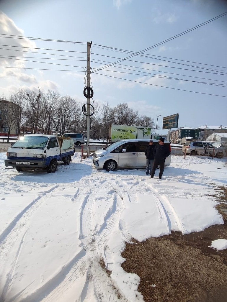 Место аварии предоставлено Госавтоинспекцией Уссурийска