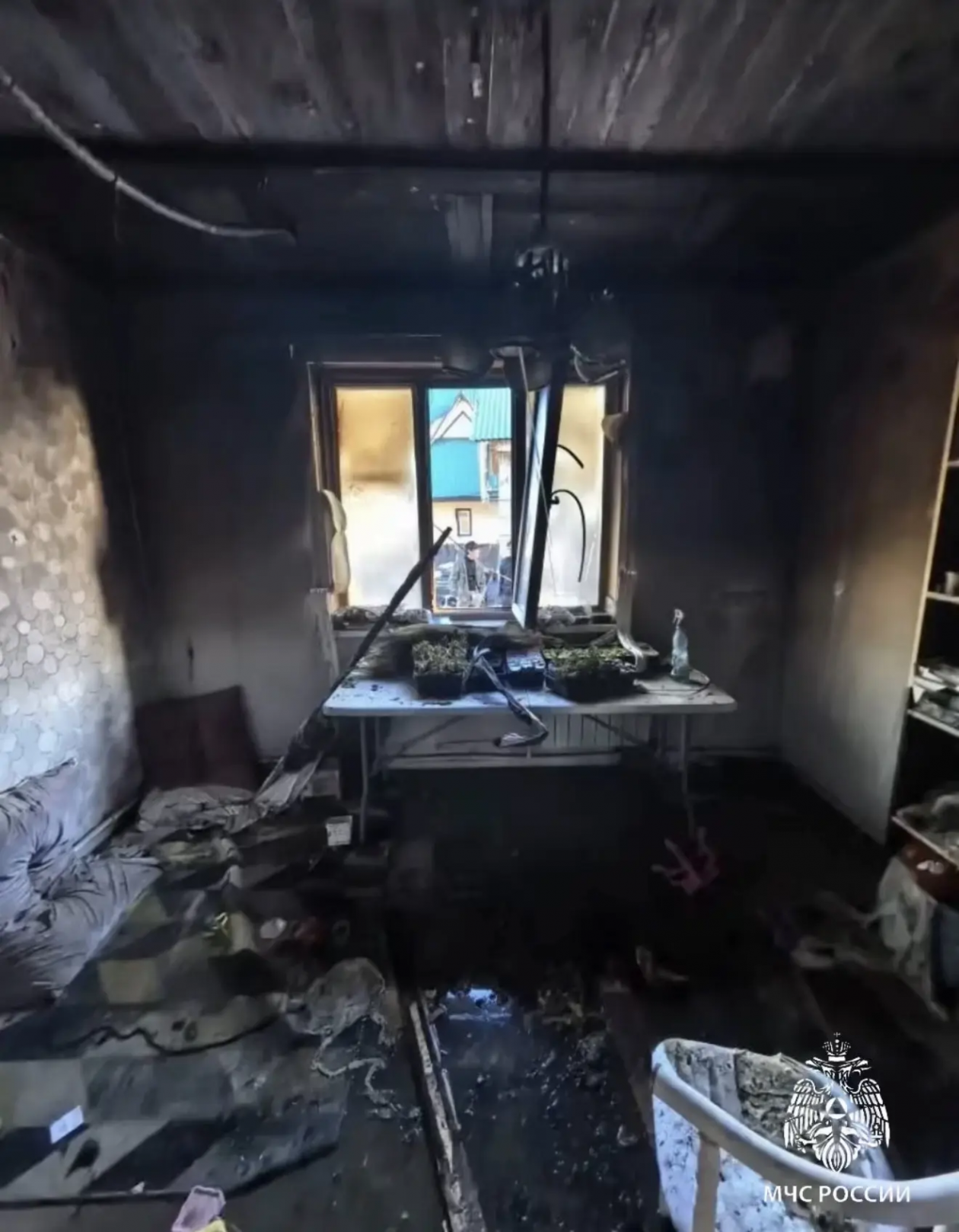 Из-за забытой на плите сковороды загорелся частный дом в Иркутском районе Пресс-служба ГУ МЧС России по Иркутской области