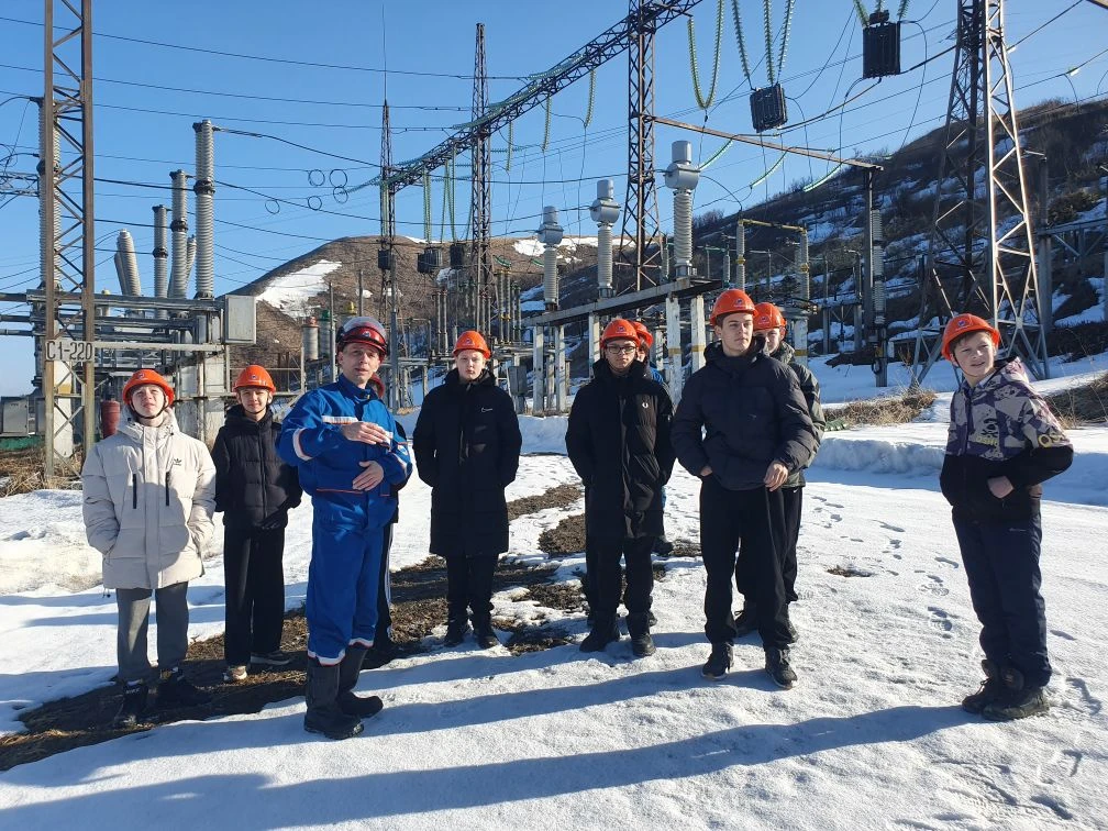 Школьники Холмского района побывали на одном из объектов Сахалинэнерго пресс-служба ПАО &quotСахалинэнерго&quot