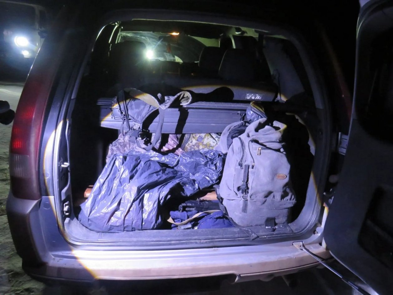 В Черемховском районе задержали подозреваемых в браконьерстве Полиция обнаружила в автомобиле туши косуль и оружие